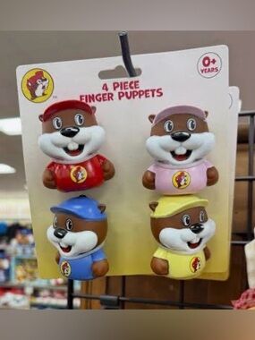 Buc-ee’s Beaver finger Puppets